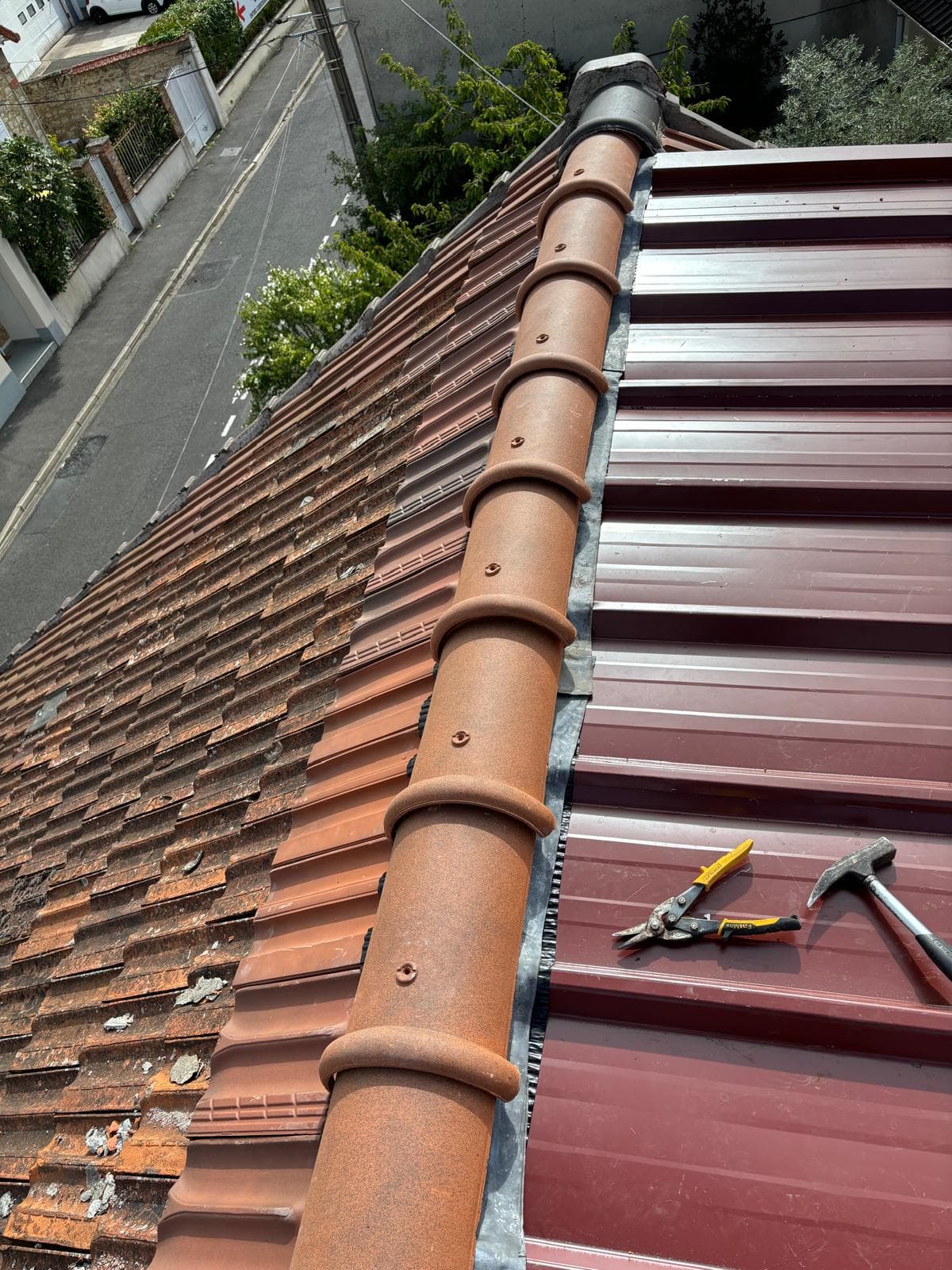 Réfection de toiture par l'équipe JCD Rénovation dans l'agglomération Montargoise (photo 42)